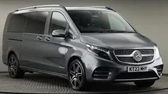 Grey Used 2023 Mercedes V220 AMG line MPV | £54,300 (Good price)