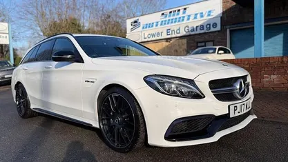White Used 2017 Mercedes C63 AMG AMG Estate | £29,995 (Super price)
