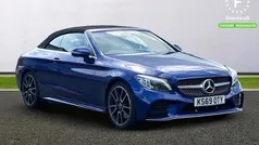 Blue Used 2020 Mercedes C300 Active Cabriolet | £20,699 (Good price)