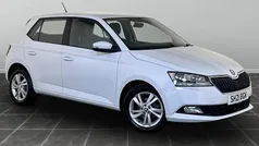 White Used 2021 Skoda Fabia SE Hatchback | £7,195 (Good price)