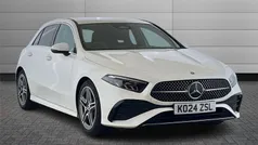 White Used 2024 Mercedes A180 AMG Line Premium Hatchback | £26,495 (Fair price)
