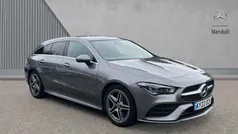 Mountain grey metallic Used 2022 Mercedes CLA250 AMG Line Premium Plus Sedan | £24,086 (Good price)