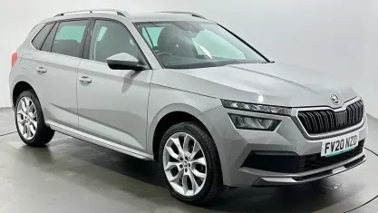 Used Skoda Kamiq SE L 116 HP (85 kW) 2020 Grey SUV