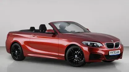 Used BMW 218 M Sport 136 HP (100 kW) 2020 Orange Cabriolet