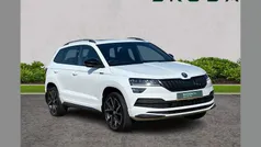 White Used 2022 Skoda Karoq SportLine SUV | £22,995 (Fair price)