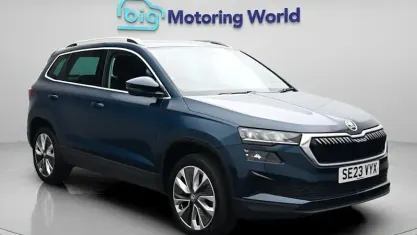 Used Skoda Karoq SE L 150 HP (110 kW) 2023 Blue SUV