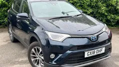 Blue Used 2018 Toyota RAV4 Hybrid SUV | £18,299 (Super price)