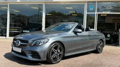 Used Mercedes C220 AMG line 194 HP (142 kW) 2020 Cabriolet