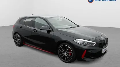 Black Used 2023 BMW 128 Hatchback | £24,749 (Fair price)