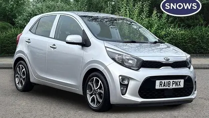Used Kia Picanto 84 HP (61 kW) 2018 Silver Hatchback