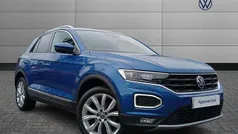 Blue Used 2021 VW T-Roc SEL SUV | £21,899 (Fair price)