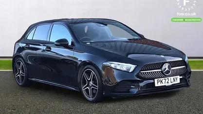 Black Used 2022 Mercedes A180 Executive Hatchback | £19,599 (Fair price)