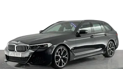 Used BMW 520 M Sport 190 HP (139 kW) 2021 Black Sedan