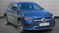 Denim blue Used 2022 Mercedes GLA250 Exclusive SUV | £23,900 (Good price)