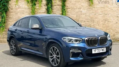 Used BMW X4 Shadowline 326 HP (239 kW) 2020 Blue SUV