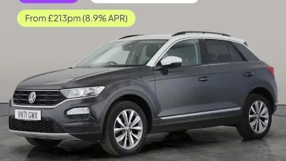 Used VW T-Roc Design 150 HP (110 kW) 2021 Grey SUV