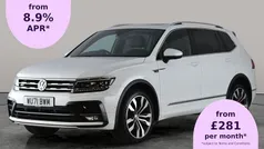 White Used 2021 VW Tiguan Allspace R-line SUV | £19,490 (Good price)