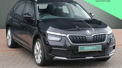 Used Skoda Kamiq SE 116 HP (85 kW) 2020 Black magic pearl effect SUV