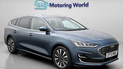 Używany Ford Focus Titanium 155 KM (114 kW) 2022 Niebieski Kombi