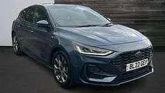Blue Used 2022 Ford Focus ST-Line Hatchback | £14,799 (Fair price)