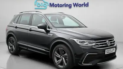 Used VW Tiguan R-line Edition 150 HP (110 kW) 2023 Black SUV