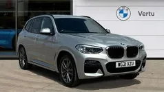 Silver Used 2021 BMW X3 M Sport SUV | £28,995 (Good price)