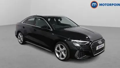 Used Audi A3 S-Line 150 HP (110 kW) 2023 Black Sedan