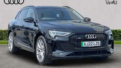 Black Used 2022 Audi e-tron Black Edition SUV | £27,900 (Fair price)