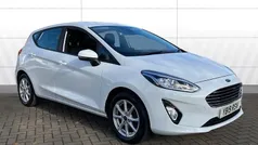 White Used 2019 Ford Fiesta Zetec Hatchback | £9,745 (Fair price)