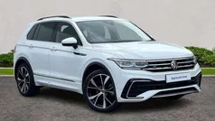 White Used 2023 VW Tiguan R-line Edition SUV | £27,995 (Fair price)