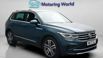Used VW Tiguan Elegance 150 HP (110 kW) 2021 Blue SUV