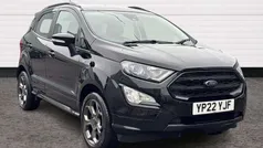 Black Used 2022 Ford Ecosport ST-Line SUV | £14,900 (Fair price)