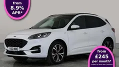 White Used 2021 Ford Kuga ST-Line X SUV | £17,603 (Fair price)