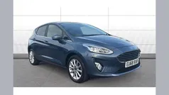 Blue Used 2018 Ford Fiesta Titanium Hatchback | £10,173 (Fair price)