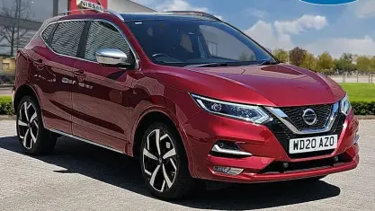 Used Nissan Qashqai Tekna+ 116 HP (85 kW) 2020 Red SUV