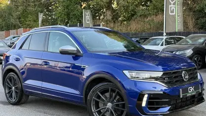 Used VW T-Roc R 300 HP (220 kW) 2019 Blue SUV
