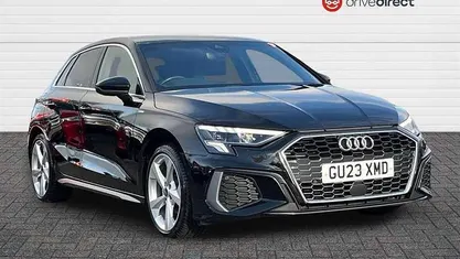 Used Audi A3 Sportback S-Line 110 HP (80 kW) 2023 Black Hatchback
