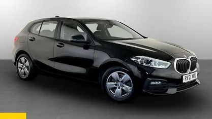 Used BMW 116 Luxury Line 116 HP (85 kW) 2021 Black Hatchback