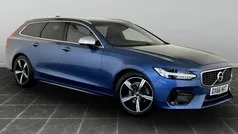Blue Used 2018 Volvo V90 R-Design Estate | £19,495 (Fair price)