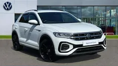 Pure white Used 2022 VW T-Roc R-line SUV | £25,279 (Fair price)