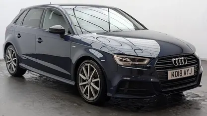 Used 2018 Audi A3 Sportback Black Edition Hatchback | £12,550 (Fair price)