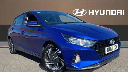 Second-hand Hyundai i20 101 CP (74 kW) 2021 Albastru Hatchback