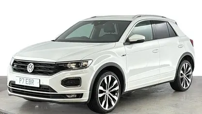 White Used 2018 VW T-Roc R-line SUV | £14,140 (Fair price)