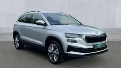 Brilliant silver metallic Used 2024 Skoda Karoq SE L SUV | £20,690 (Fair price)