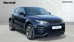Metallic portofino blue Used 2023 Land Rover Range Rover evoque HSE Dynamic Hatchback | £32,034 (Fair price)