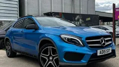 Blue Used 2015 Mercedes GLA250 AMG line SUV | £10,900 (Fair price)