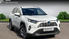 White Used 2022 Toyota RAV4 Hybrid SUV | £23,934 (Super price)