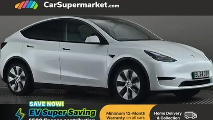 White Used 2024 Tesla Model Y RWD SUV | £25,697 (Fair price)