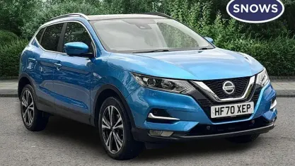 Begagnad Nissan Qashqai N-Connecta 160 HK (117 kW) 2020 Blå SUV