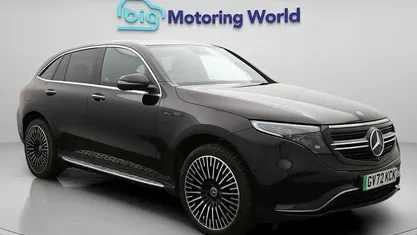 Used Mercedes EQC400 AMG line 300 kW (408 HP) 2023 Black SUV